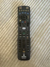 Universal Cable Box Remote Control URC UR5U-9020L-GC Black Lighted Keypad Tested