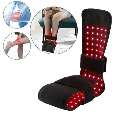 660nm&880nm Infrared Red Light Therapy Leg Arm Foot Wrap Pad for Pain Reliefrl