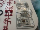 VTG Pyro 1966 Yamaha Catalina 250 Motorcycle Model Kit 1/16 Scale Ublt Parts Lot — photo 2