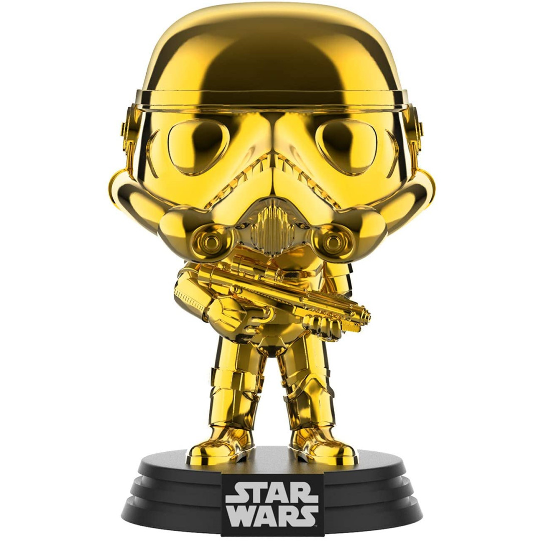 En Oferta Funko Pop 296 Star Wars Cromo Stormtrooper 2019 Galactic 37653 (Caja Dañada)