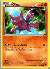 Gligar 46/119 Common Phantom Forces Pokemon Near Mint