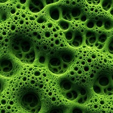 Alien Fungus 43 - 16" x 48" Hydrographic Film Hydro Dipping