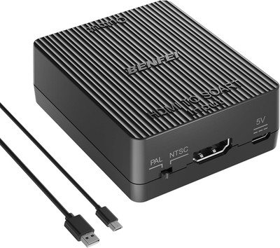 HDMI auf SCART Adapter 1080p HDMI zu SCART Konverter PAL/NTSC für TV Zubehör