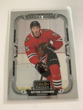 2025-26 O-PEE-CHEE PLATINUM MARQUEE ROOKIE PREVIEW ARTYOM LEVSHUNOV