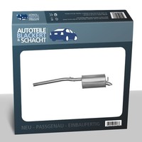 Auspuff Endtopf für VW Caddy III Kasten Caddy III Kombi