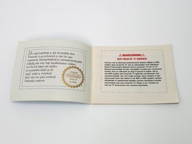 Kirby's Adventure NES Libretto Istruzioni Manuale