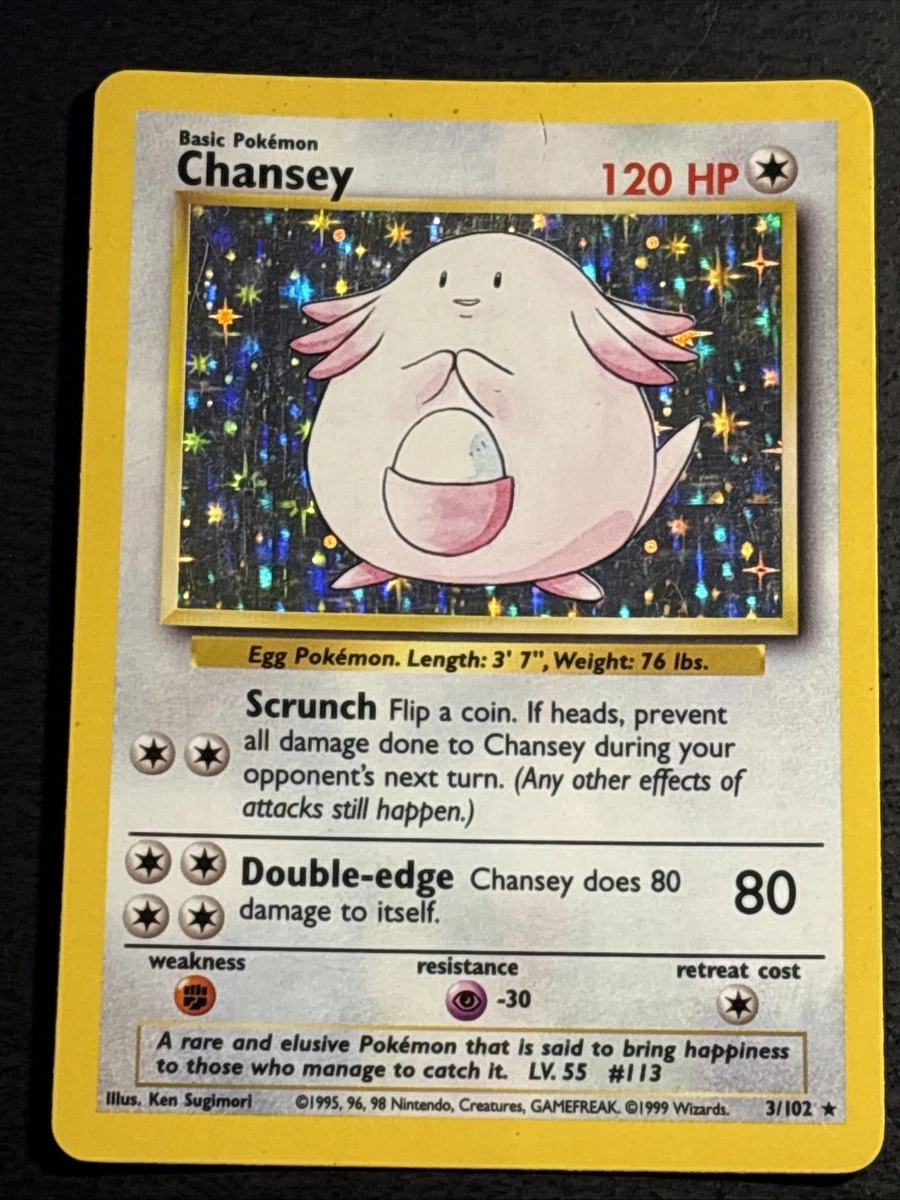 Chansey 003/102 Base Set for sale | eBay
