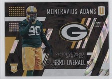 2017 Panini Unparalleled Class of 2017 Rookie Montravius Adams #275 0s1p