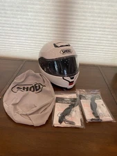 Shoei Neotec 3 Dot FMVSS No.218 Certified White Motorcycle Helmet SIZE XL