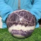 11LB Natural Dreamy Amethyst Quartz sphere Crystal ball Mineral specimen — photo 8