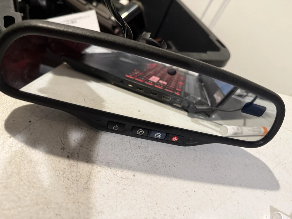 Espejo retrovisor interior atenuado automático pantalla OnStar 06-12 CHEVROLET MALIBU Foto 2 de 4