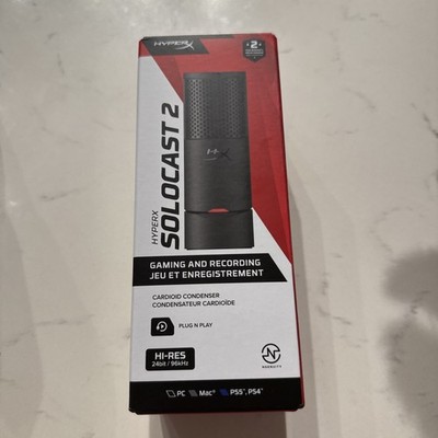 hyperX Solocast2 （中古美品） Amazon.com: HyperX SoloCast – USB Condenser Gaming Microphone, for