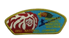 1993 Jamboree Indianhead Council MN w/ Pin JSP GMY Bdr (VT1189)