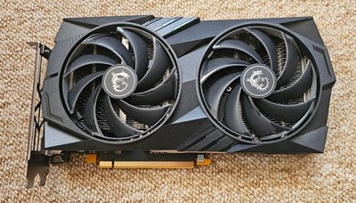 MSI NVIDIA GeForce RTX 4060 Gaming X 8G GPU 8GB GDDR6 VRAM GTX PC Grafikkarte