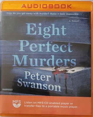 New Eight Perfect Murders MP3 CD Peter Swanson Performed by Graham Halstead RARE