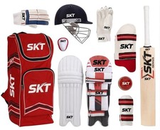 Custom Cricket Kit Full Set SKT Bat Pads Gloves Helmet Bag Personalized Branding