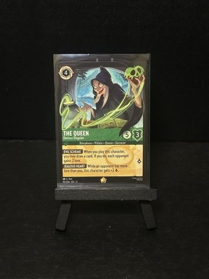 The Queen - Devious Disguise 90/204 Wilds Unknown Cold Foil