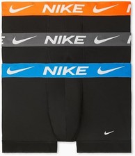 Nike Men's Essential Micro Stretch Trunk 3pk Underwear, Small