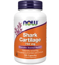 Now Foods Shark Cartilage 750mg 100 Caps