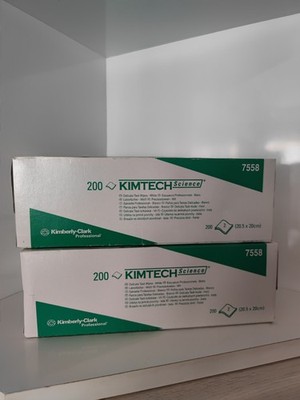 2-PACK Kimtech 7558 Toallitas Science Delicate Task 400 toallitas