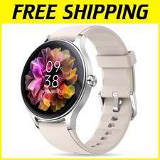 41mm Round Dial Smart Watch, Fitness Tracker, Answer Calls