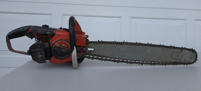 #ad Vintage Homelite Super EZ Chainsaw UT10505A Complete Not Running Parts or Repair $84.99