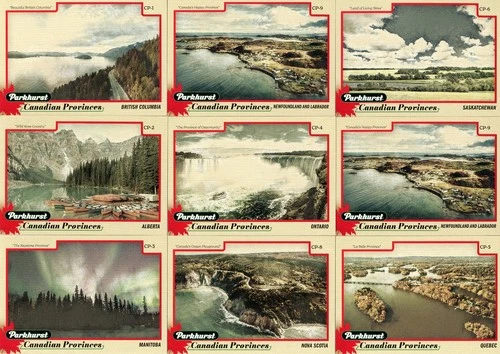 U PICK LOT 2025-26 25-26 Parkhurst Hockey Canadian Provinces Insert set cards