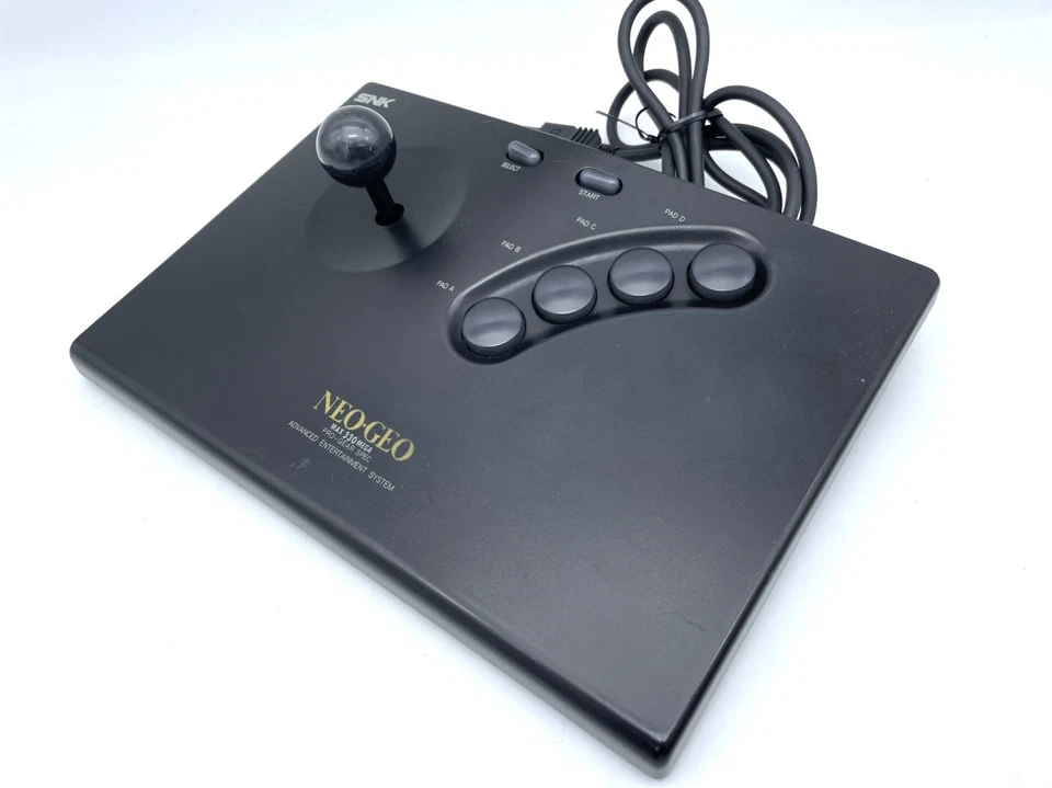 Neo Geo AES CD CDZ Controller Joystick PRO-GEAR SPEC NGL-0 SNK Boxed Tested - Image 2 of 4