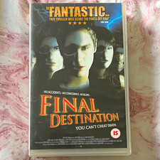 Entertainment in Video Final Destination VHS PAL 15 (2000) Uncut Devon Sawa