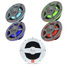 JBL MBP10 750W Marine Sub, 2x 8" LED Gray Speaker and 2x 6.5" LED Gray Speaker