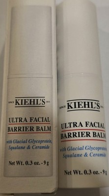 Kiehl's Ultra Facial Barrier Balm NIB Glycoprotein Squalane Ceramides 0.3 oz $32