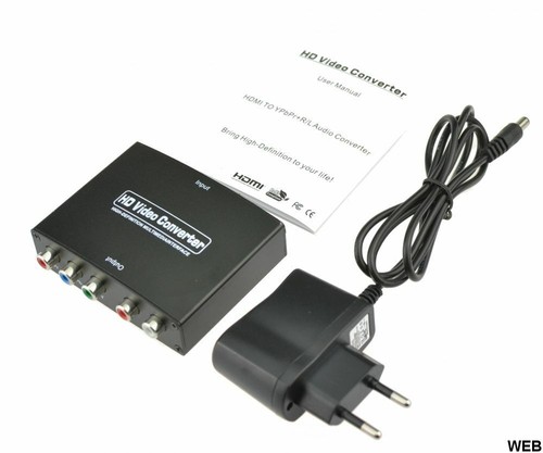 Convertitore video HD da digitale HDMI ad analogico component YPbPr - Foto 6 di 6