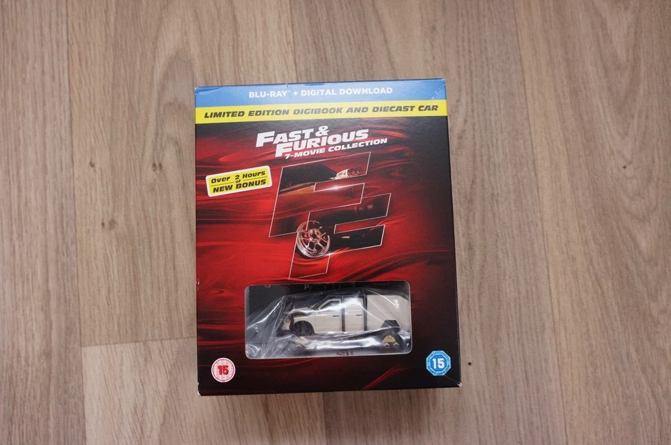 Fast & Furious 1-7 Limited Edition (Inc Digibook, and Diecast Car) Blu-Ray - Image 3 of 4