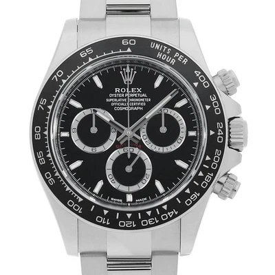 Rolex Cosmograph Daytona 126500LN negro número aleatorio segunda mano para ho... - Imagen 1 de 4