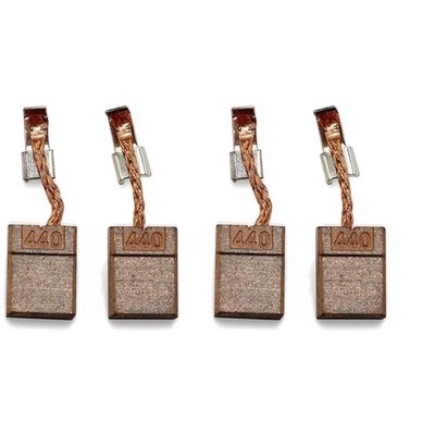 High-Performance 4 Pack Carbon Motor Brushes for Power Tool Models CB-440 & More