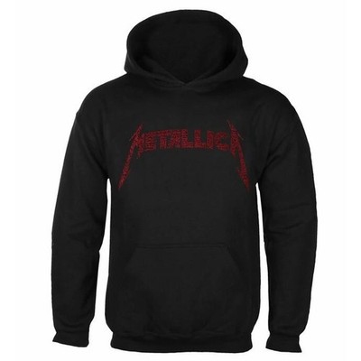 METALLICA - 40TH ANNIVERSARY SONGS LOGO Gr. Small Pullover Hoodie