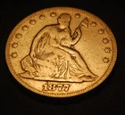 1877 s Seated Liberty Half Dollar