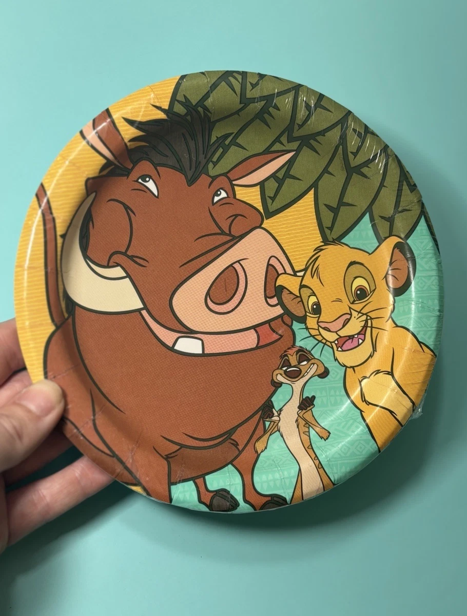 XNAUVOI 51pcs El Rey León Vajilla Para Fiestas,Juego De Vajilla De Fiesta León, Bandeja De Papel, Servilleta, Taza, Mantel, Cubiertos Fiesta El Rey León-10 Posición