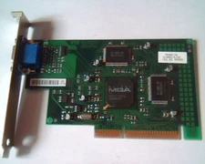 AGP card Matrox 790-01 Rev A MK00170 G100A/4/HP 103.05 MGI 5064-6048 VGA