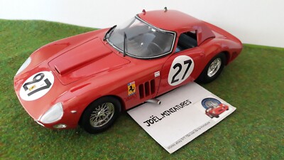 Ferrari 250 GTO 1964 Rouge - Voiture Miniature 1/18 Jouef Evolution - Occasion Sans Boîte