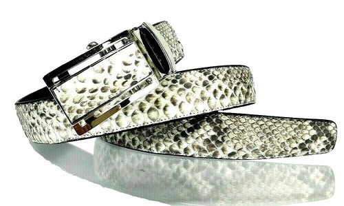 Vintage Genuine Snakeskin RITZ Belt Accessory Collection  Belt # 3130 Size: M/L Vintage the ritz accessory - Gem main image 2