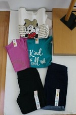 5 PC SET Girls Size 6 Jumping Beans Tops Shorts NWT Lot NEW Disney Mickey Mouse