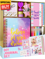 DIY Journal Kit for Girls - DIY Journal Set for Tween  Teen Girls, Stationery S