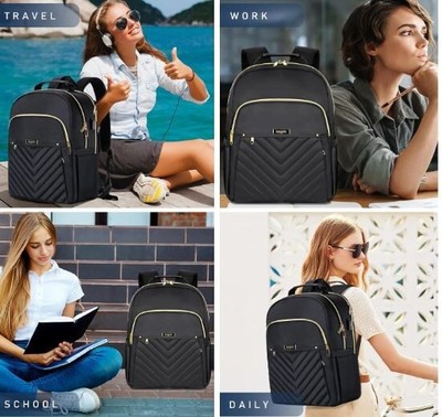 Skaypibs Laptop Backpack For Work & Travel - Men & Women, USB Charging Port, Anti-Theft - View #2