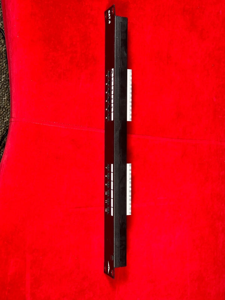 Allen Tel Products 12 Port Wiring Block T568A T568B CAT. 6 - Image 3 of 3