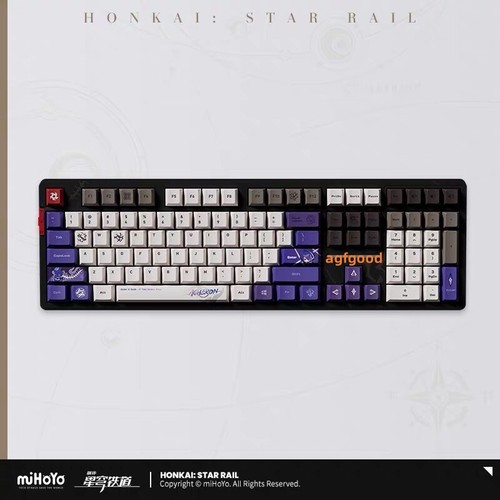 Honkai: Star Rail miHoYo Acheron Raiden Bosenmori Mei RGB Mechanical keyboard - Picture 11 of 11
