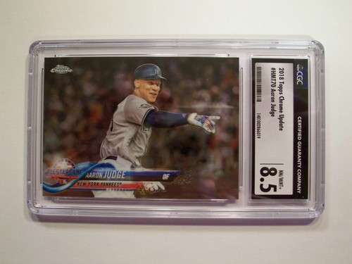 Aggiornamento Topps Chrome 2018 #HMT70 AARON JUDICE (Yankees / CSG 8.5) - QUASI NUOVO/COME NUOVO + L@@K! - Foto 1 di 2