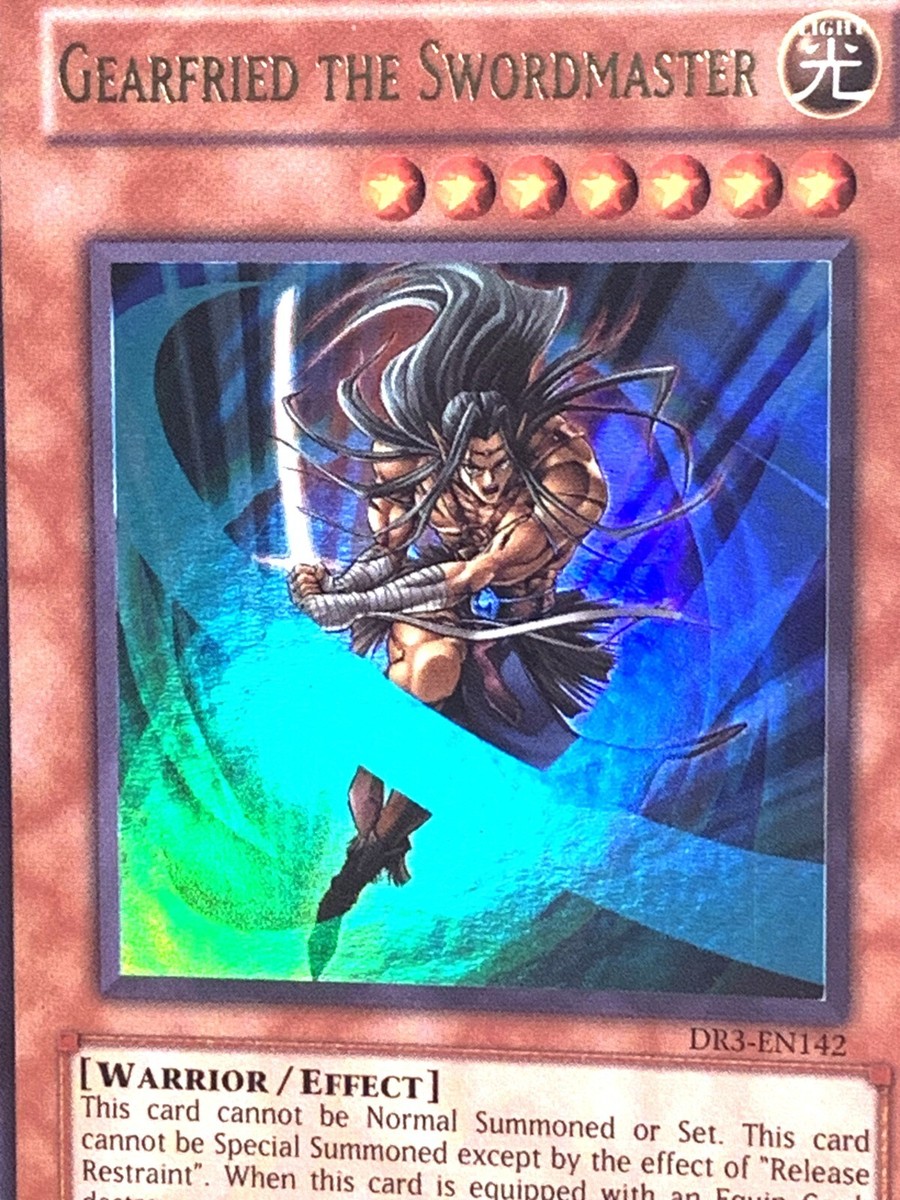 遊戯王OCG デュエルモンスターズ Gearfried the Swordmaster 1st Edition Gearfried the Swordmaster (UTR) - Flaming Eternity - YuGiOh