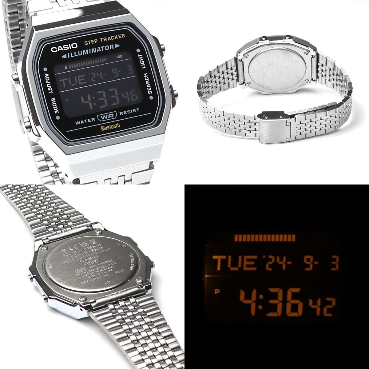 CASIO Collection STANDARD ABL-100WE ABL-100WE-1B Bluetooth CASIO Collection STANDARD ABL-100WE ABL-100WE-1B Bluetooth