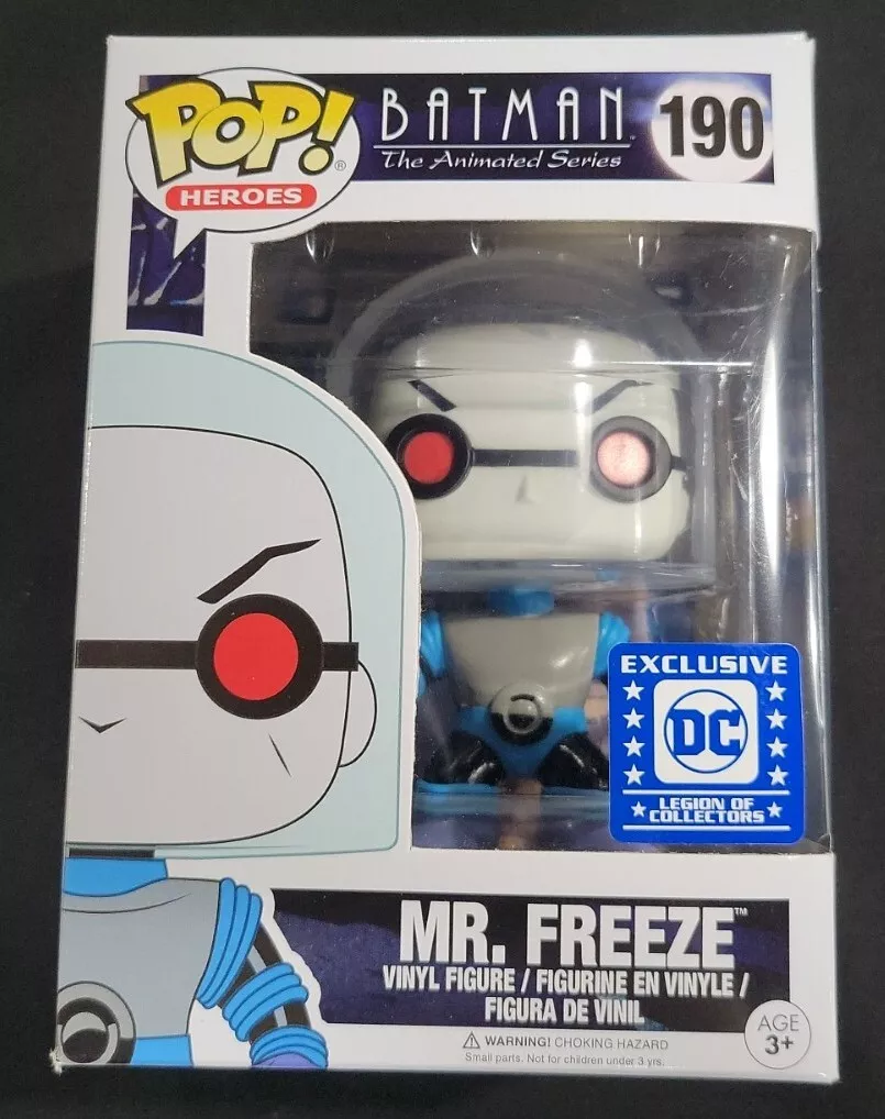 Funko Pop Mr. Freeze 190 DC Legion Of Collectors Animated Series